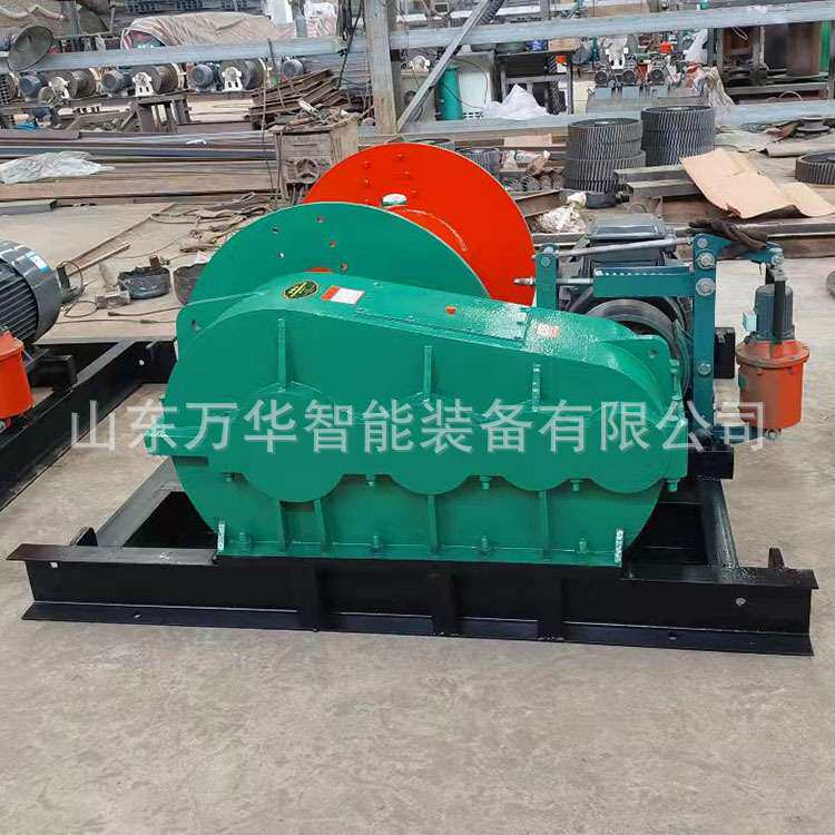 多功能电动卷扬机采用液压刹车双卷筒卷扬机单卷筒快速卷扬机器