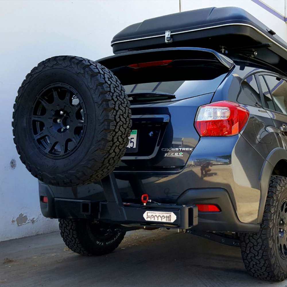 备胎架 越野车SUV备胎支架 拖车杠方口通用 Hitch Tire Carrier
