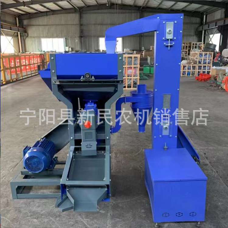 带二次粉碎款80型碾米机家用商用大米玉米粉碎机打米机带提升机