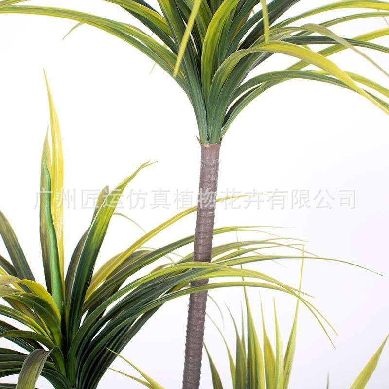 可弯曲仿真客厅绿植厂家直销客厅盆栽植物人造装饰树龙血树洋铁兰