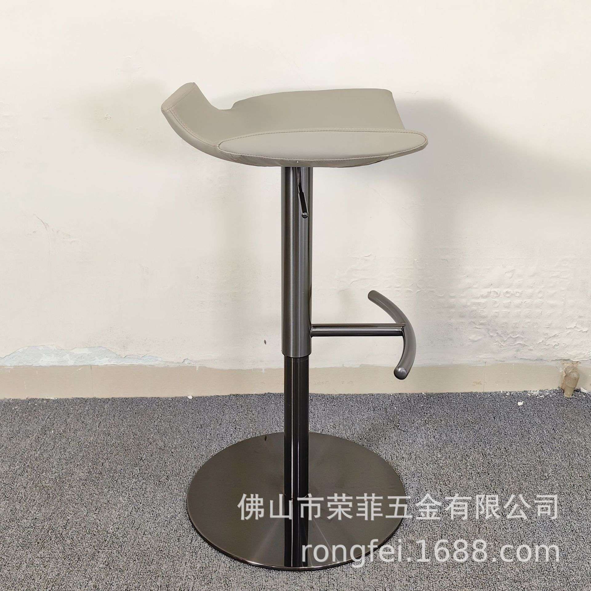 极简吧台椅升降旋转吧椅现代简约家用岛台椅餐厅水吧高脚椅厂家