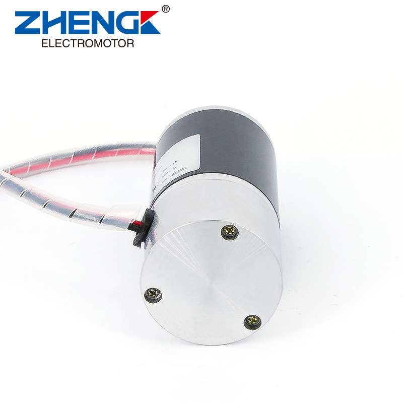 ZHENGK正科直流无刷调速电机马达 BLDC-45SR-S 内置驱动12V24V45m