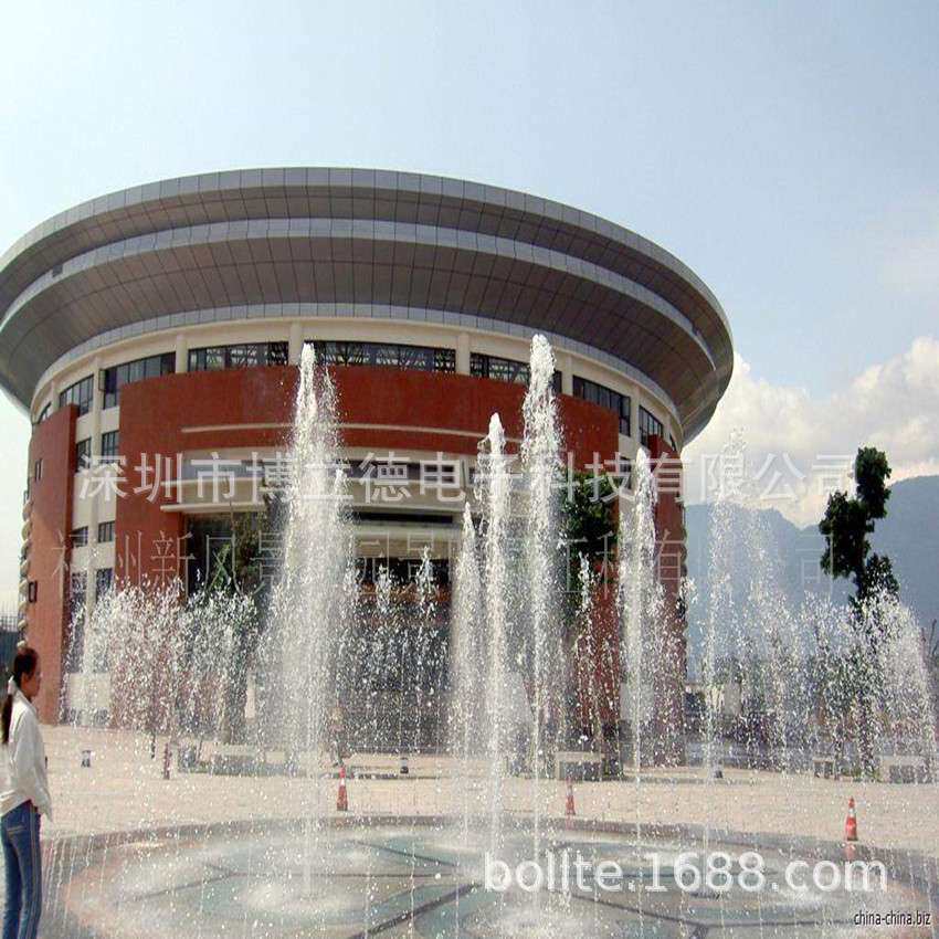 公园广场旱地喷泉音乐水景景观设备制作工程安装厂家大型户外矩形