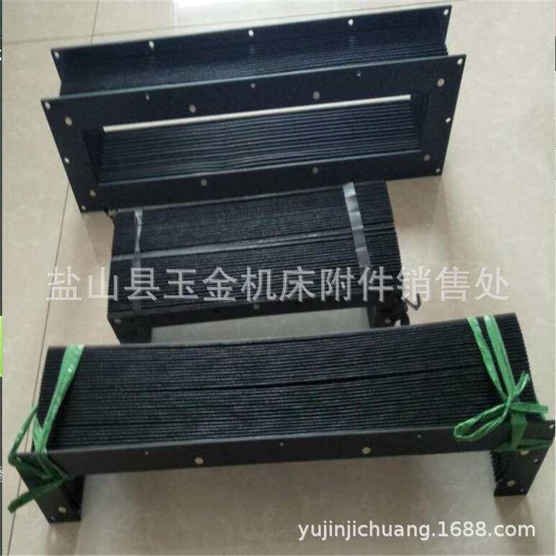 厂家按图纸供应耐酸碱风琴防护罩防尘折布机械伸缩式方形防护罩