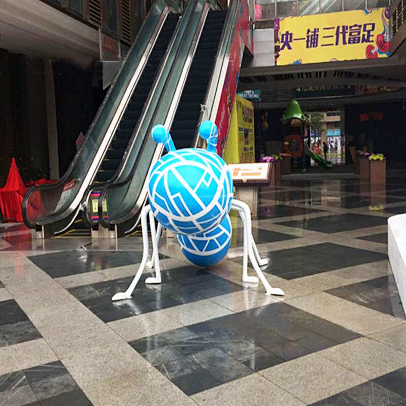 景观工程设计玻璃钢产品制作3D图纸深化仿真蚂蚁动物雕塑摆件装饰