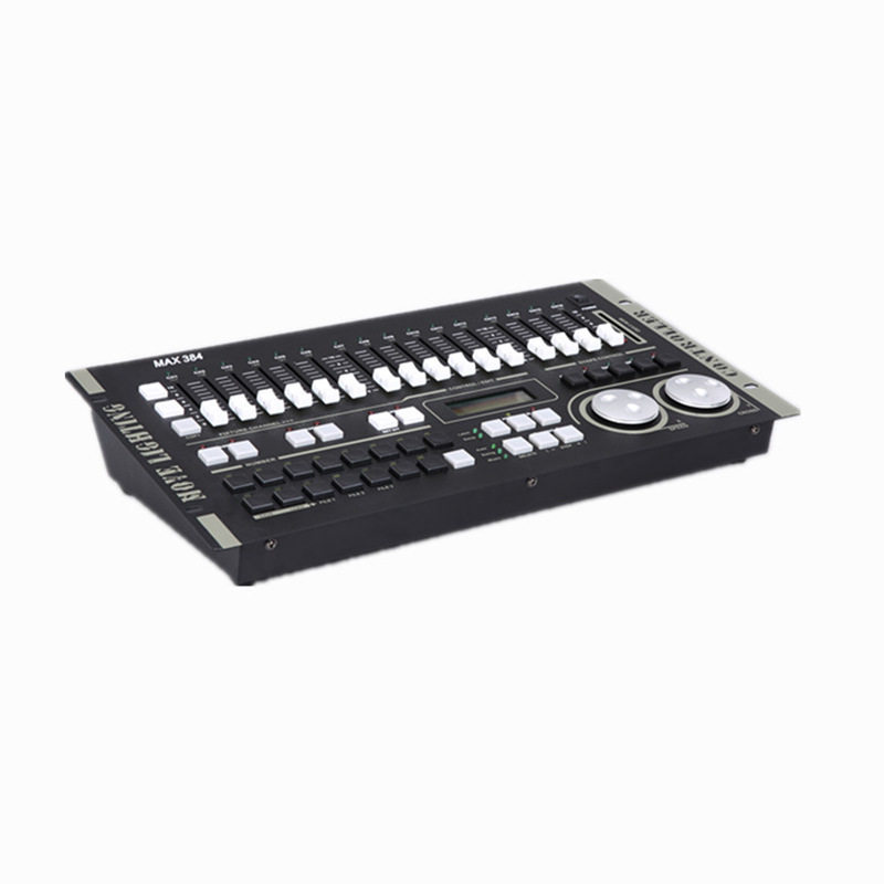 源头厂家MAX384灯光控台跨境货源dmx512帕灯控制器调光器舞台设备