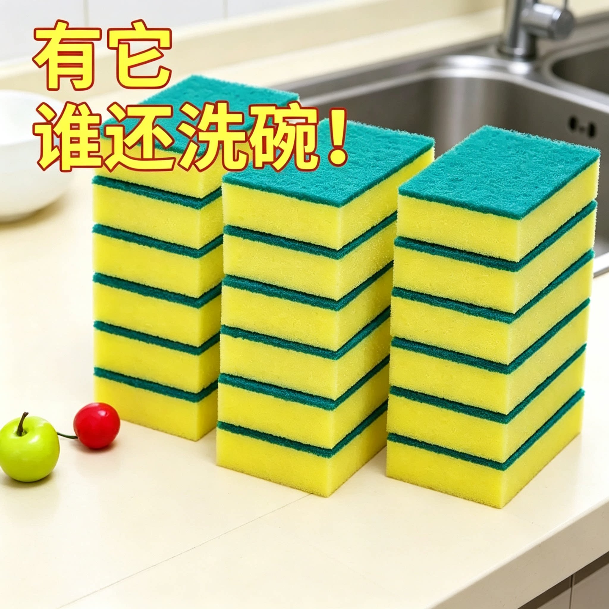 2元包邮小商品绵擦神器魔力纳米海绵擦