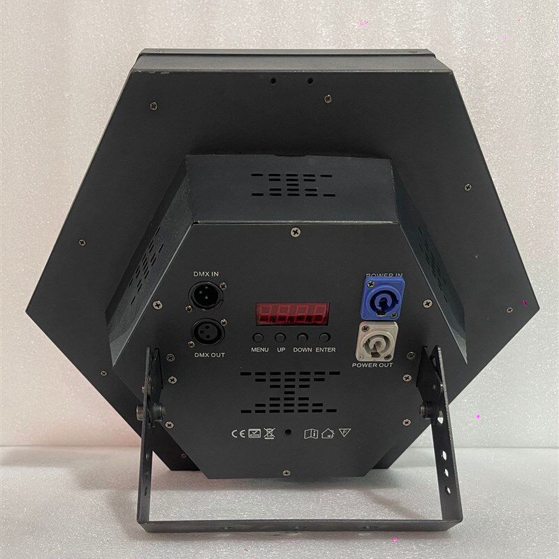 3颗60W LED六角复古灯清吧酒吧矩D阵氛围灯DMX512舞台频闪跑马灯