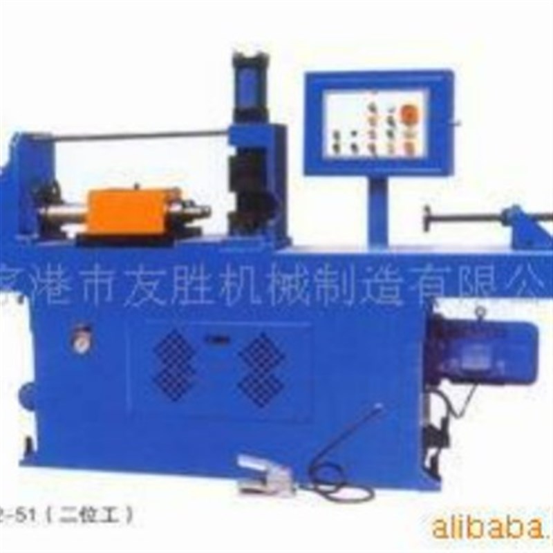 生产TM-2-51数控缩管机不锈钢缩管机管端成O型墩头机金属管材扩管