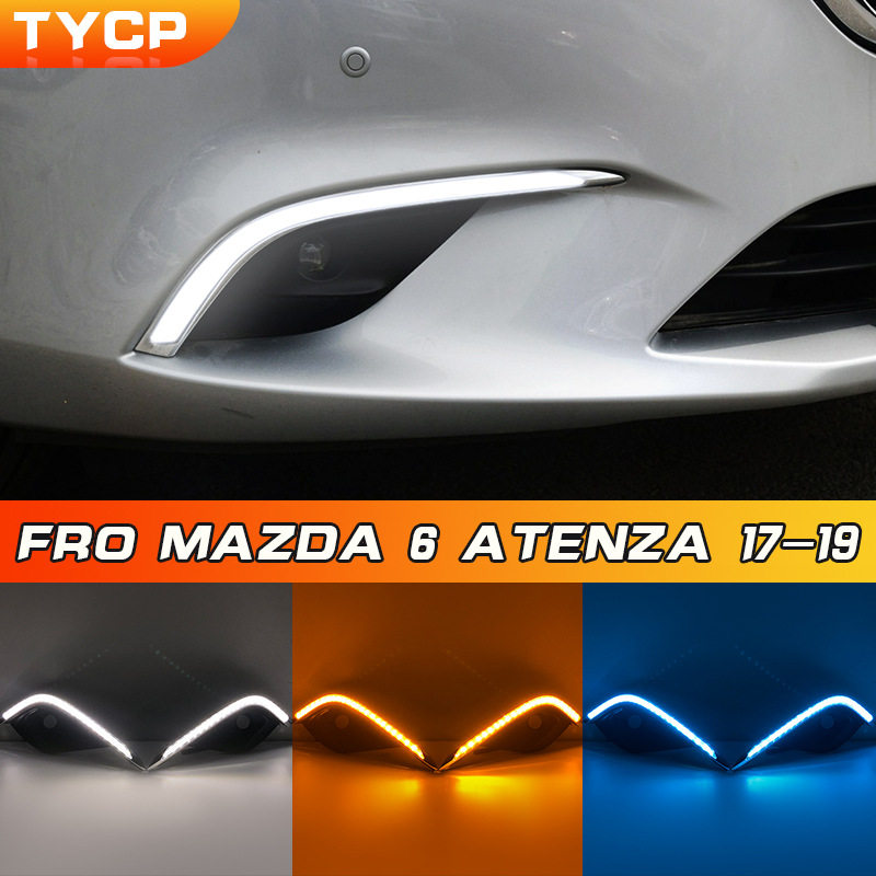 适用于17-19款阿特兹日行灯Mazda Atenza daytime running lights