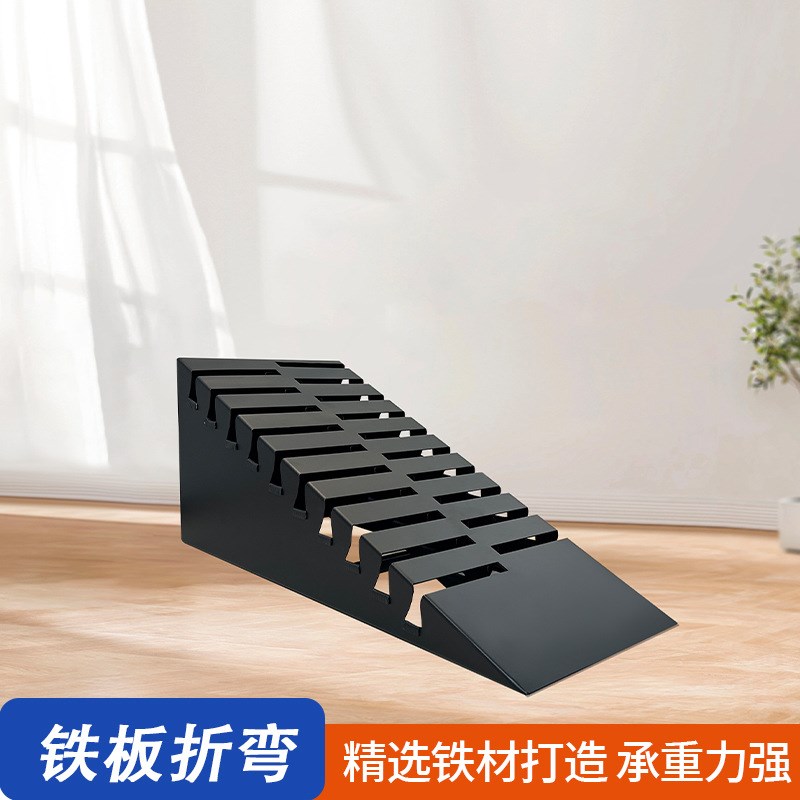 木地板展示架落地铁艺插架地板展架G木纹砖插架木纹砖样品陈列架