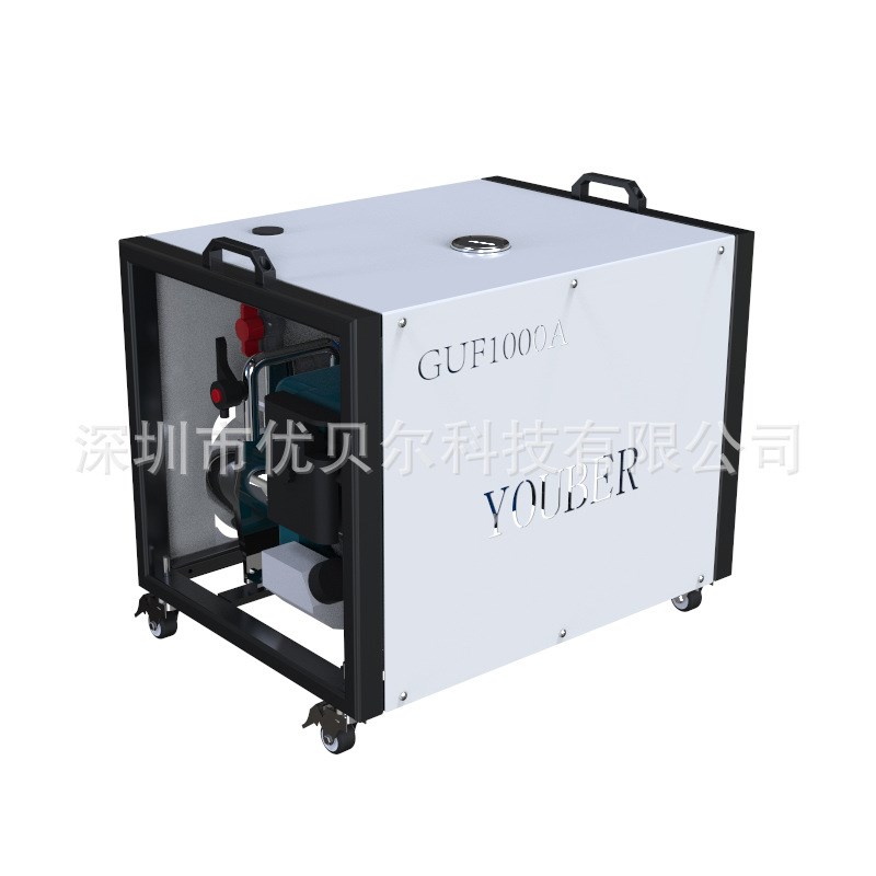 应急救灾大流量水泵式汽油机便携X式净水设备