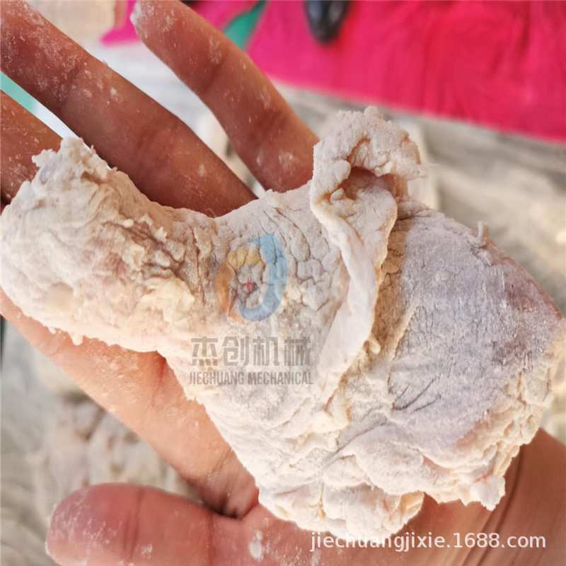 鸡腿裹粉机 全自动滚筒上粉机 鸡腿沾粉机均匀裹粉不易掉粉