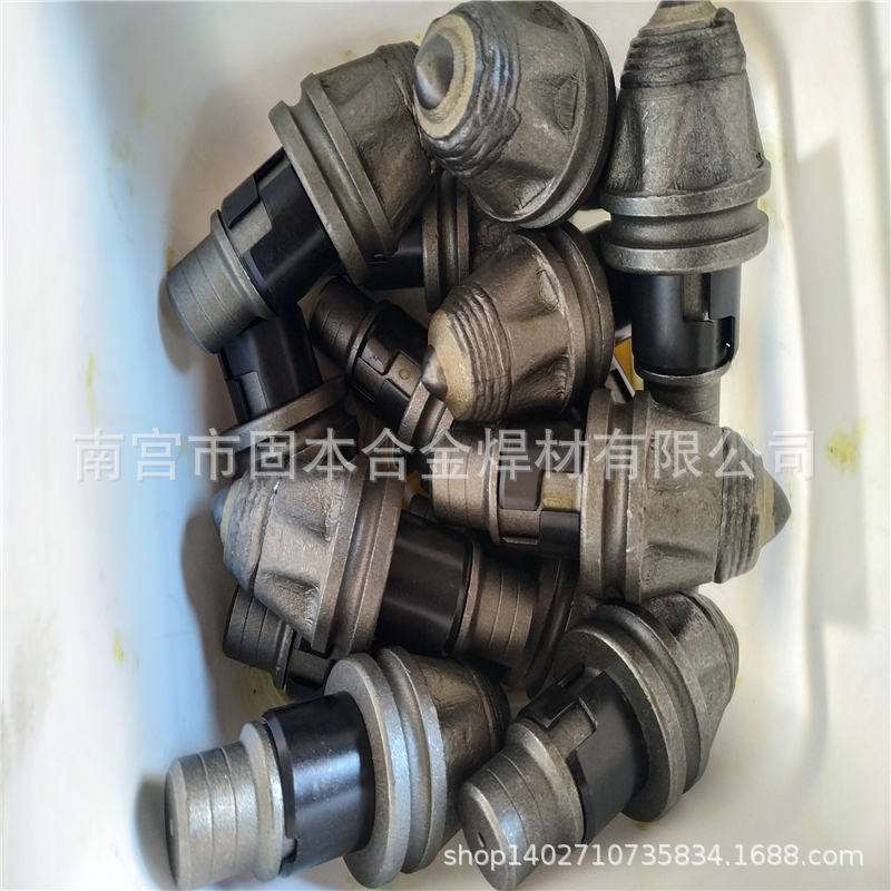 旋挖截齿3060土层沙层鹅卵石软石合金钻头加大硬岩螺旋钻砂岩