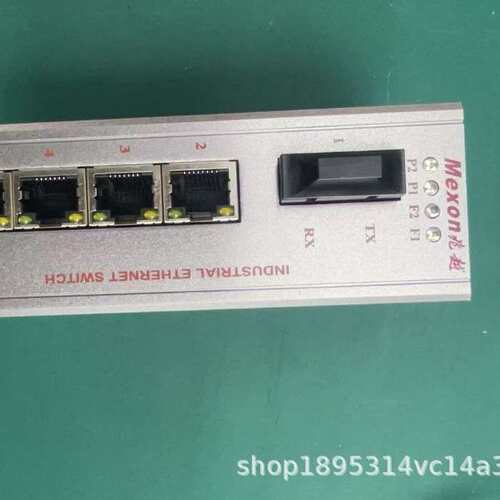 MeXon MIE-1105S 4FE+1F 卡轨式百兆非网管工业以太网交换机