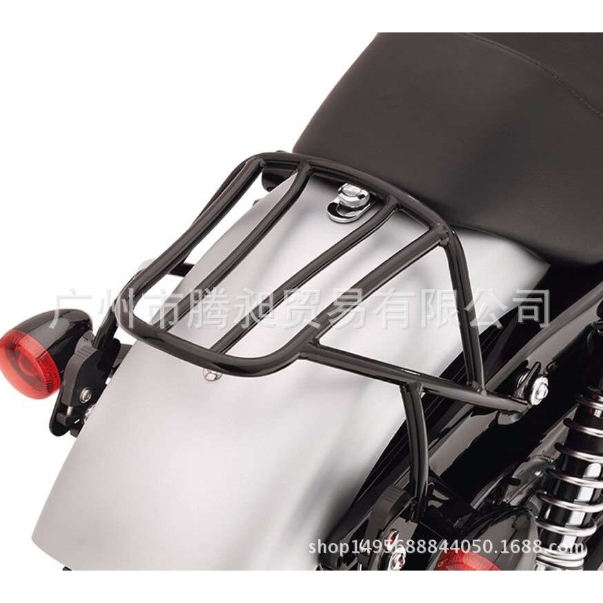 哈雷 883 1200 加装快拆后货架 改装行李架 后尾架 新款 04-17年
