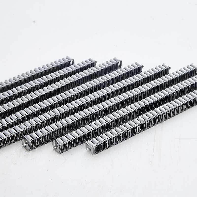 M46/M65/M66气动夹码钉 家具不锈钢床网夹  厂家设计镀锌夹码钉