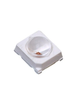 led灯珠2e835高光效球头黄色黄光黄灯凸头透镜灯珠发光二极管贴片