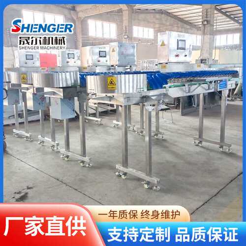 椭圆形电子选果机柑橘重量分选机商用自动水果专用重量分选机设备