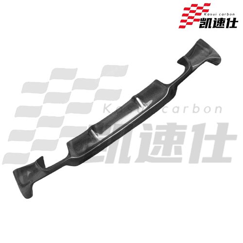 宝马4系碳纤维后唇扩散器改装
