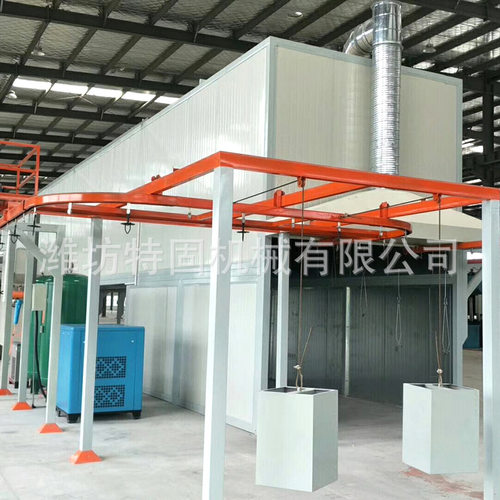 工业悬挂式全自动喷漆流水线