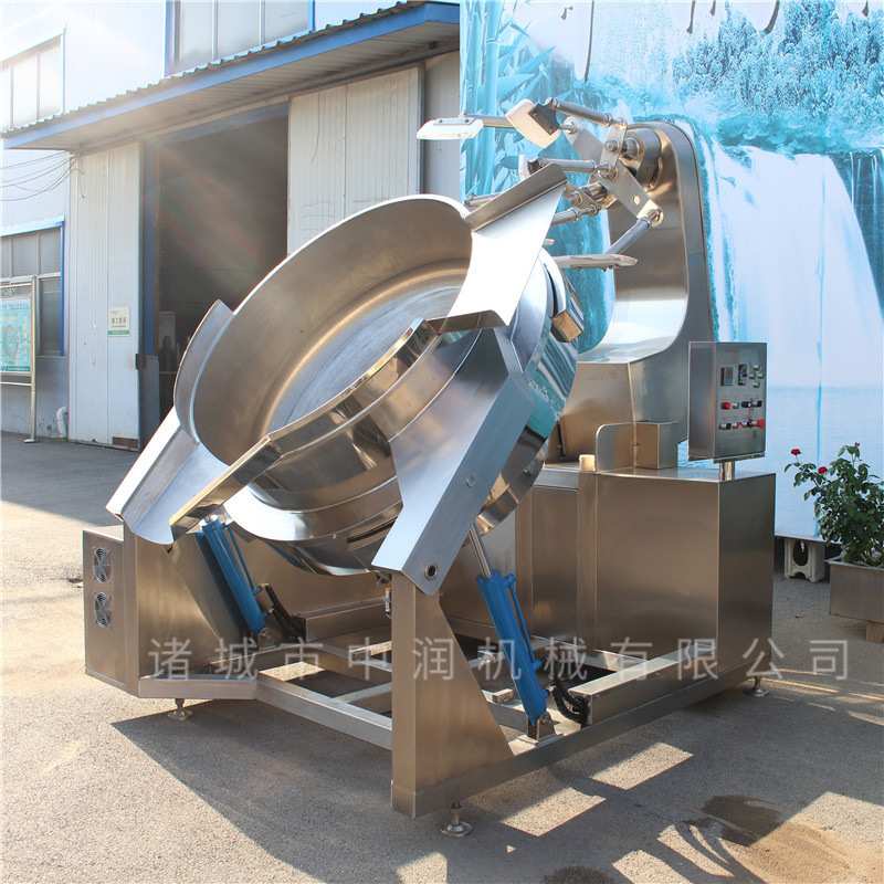 全自动行星炒锅 不锈钢高粘度行星炒锅 行星搅拌夹层锅