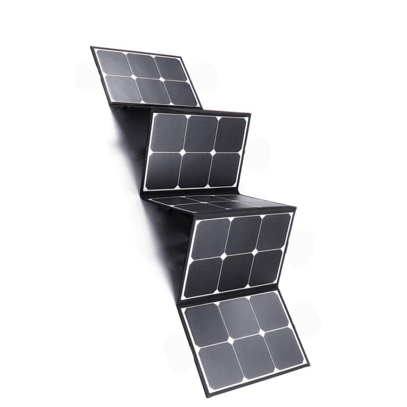 120W太阳能折叠包太阳能光伏充电E板爆款便携式sunpower
