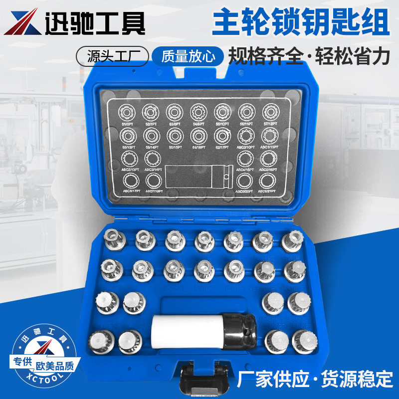直销XC5573主轮钥匙扭匙套装
