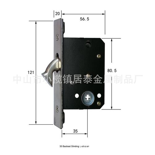 钩锁厨房卧室平移木门嵌入式躺门暗扣手sliding door handle