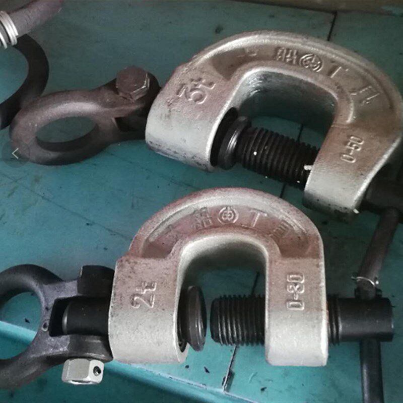 QK型吊运卡兰吊钳起吊卡具吊具无伤夹钳大船款索具格莱特吊具