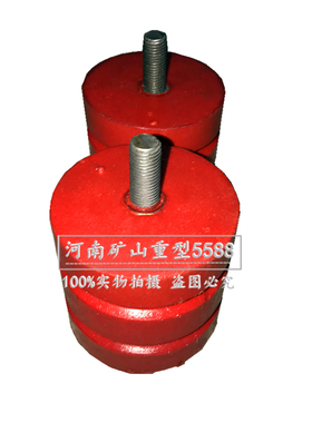 JHQ-A红色聚氨酯缓冲器起重级行吊电梯缓冲器防撞块缓冲块160*160