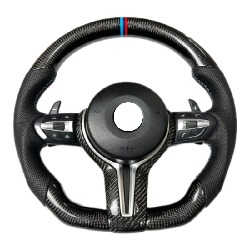 适用于宝马全系改装F底座全皮方向盘总成F10 F15 M3 M5 3系5系X7