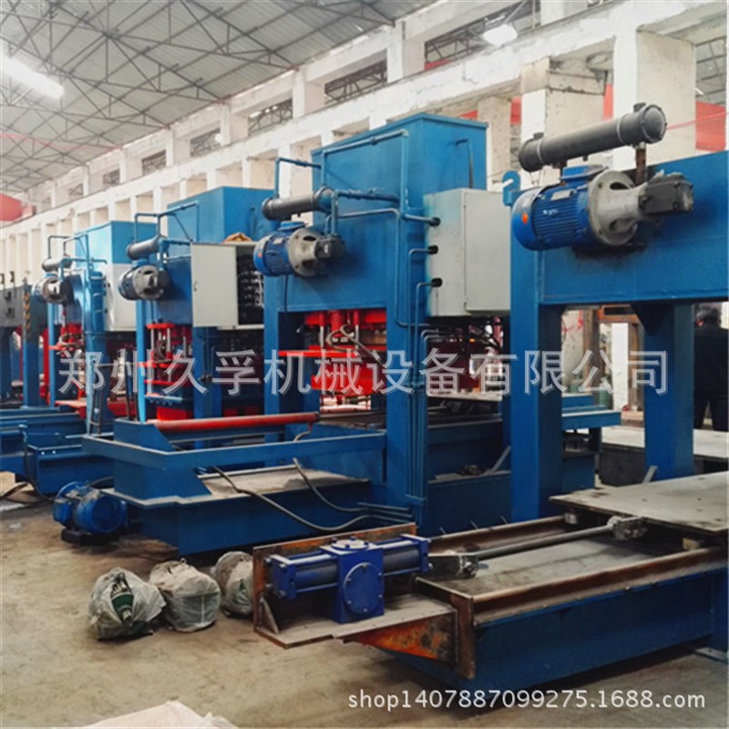 水泥免烧瓦彩瓦机械设备 uPLC自动液压水泥模压彩瓦压瓦机器线
