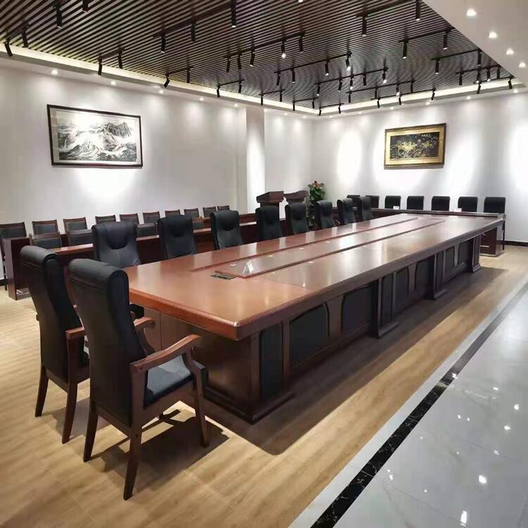 酒店公寓板式油漆木质会议桌