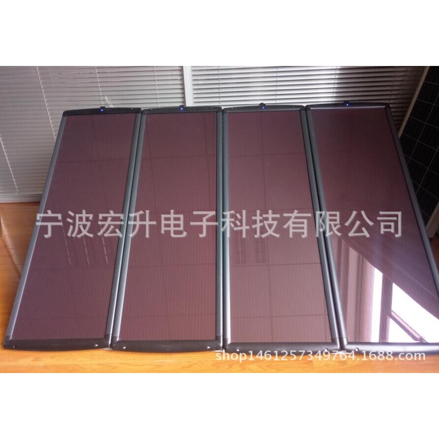 100w非晶硅太阳能板12v电池板芯片家庭光伏发电板组件系统硅晶板