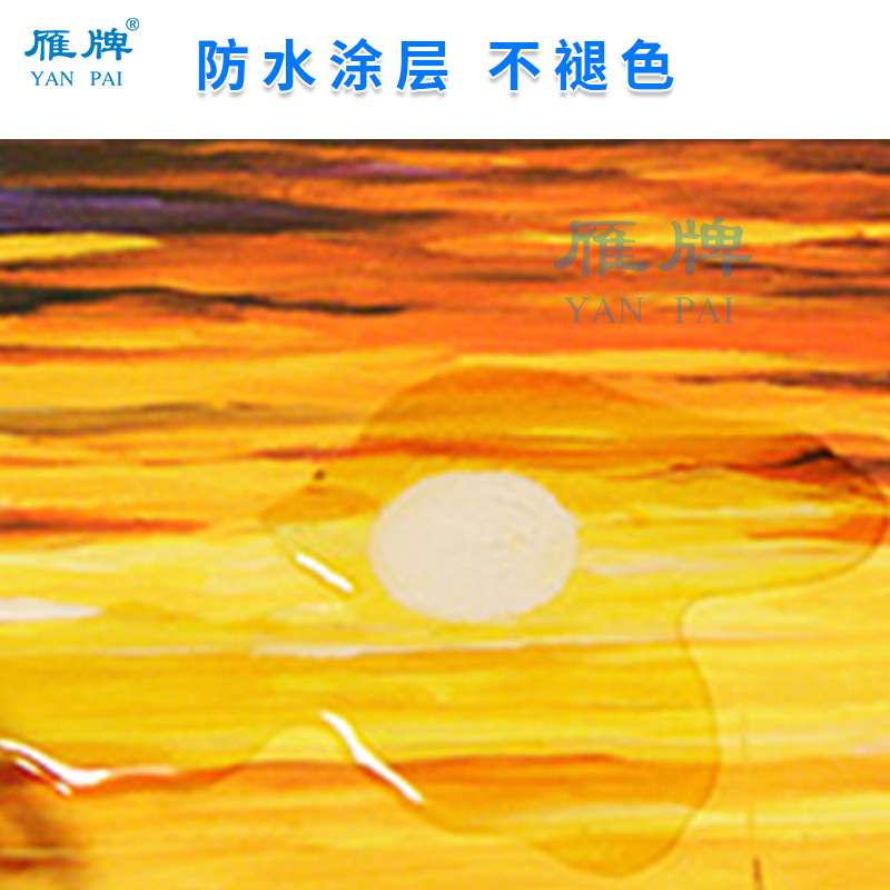 弱溶剂墨水打印油画布户外防水油性高光3*6化纤喷绘布装饰画260g