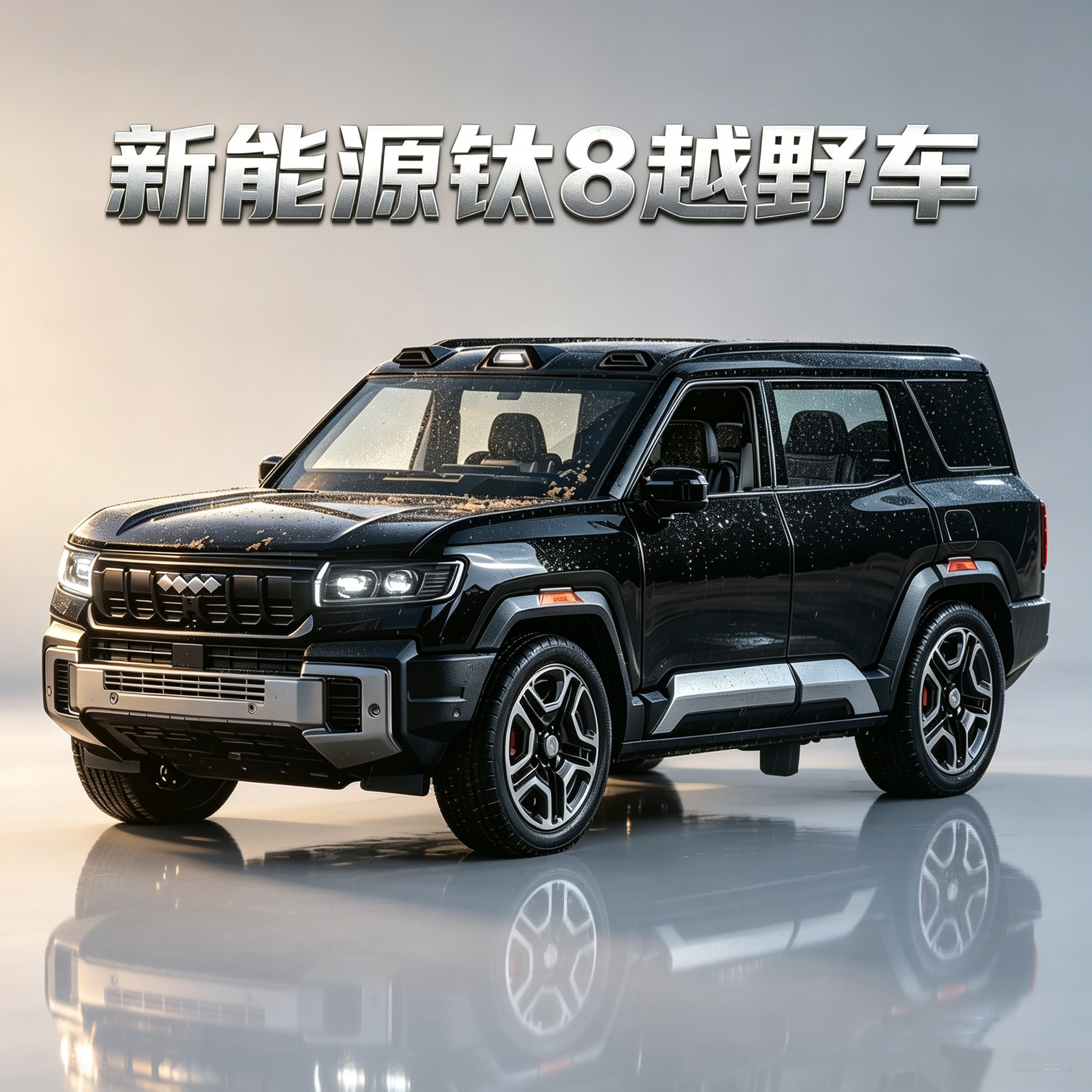 132比亚迪方程豹钛8越野车
