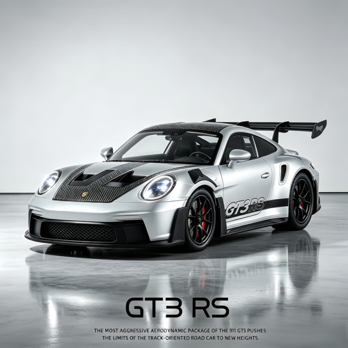 124保时911捷GT3合金车模