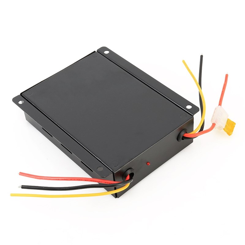 车载电源转c换器带温控降压器24V转12V30A足功率直流电源转换器