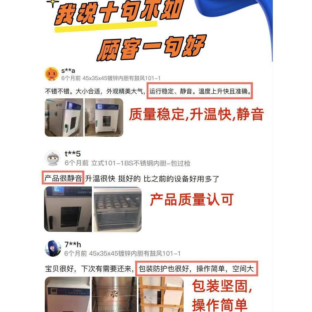 电热恒温鼓风干燥箱实验室小型烘箱食品烘干机工业高温烤箱烘干箱