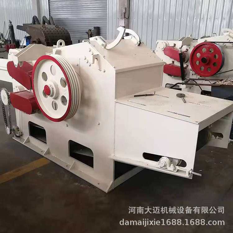 大型打木片机 毛竹圆木鼓式削片机 全自动木材粉碎设备 库存充足