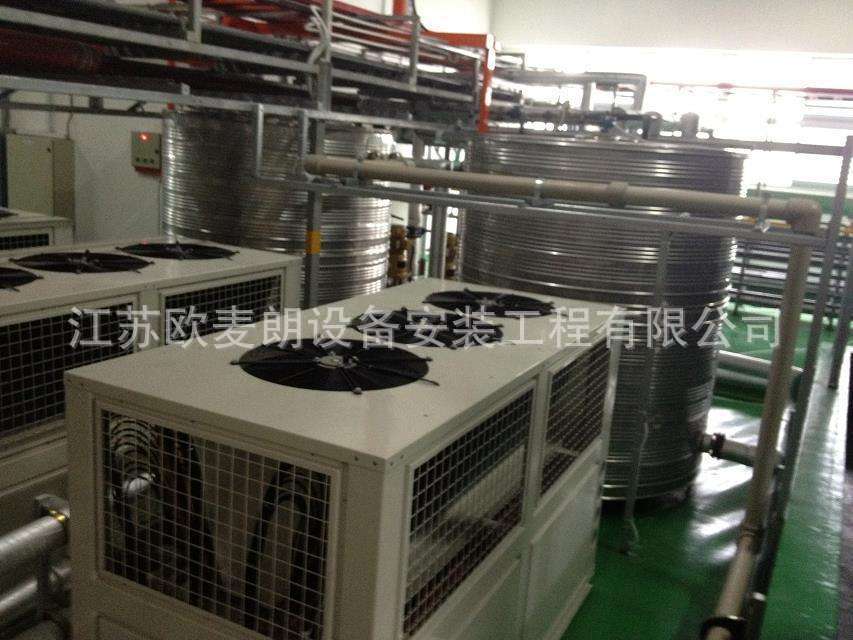 山东电镀车间高温热水专用热泵电镀液恒温加热设备循环热水系统