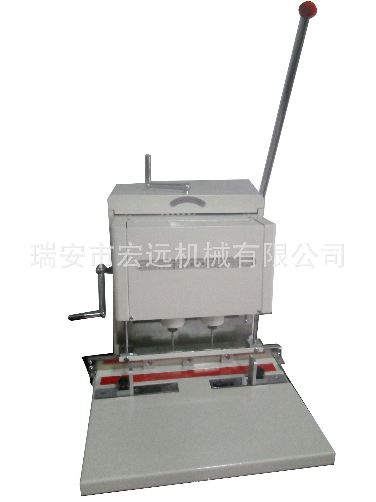 厂家供应宏远HY-220电动双头钻孔机双孔自由调节纸张打孔机