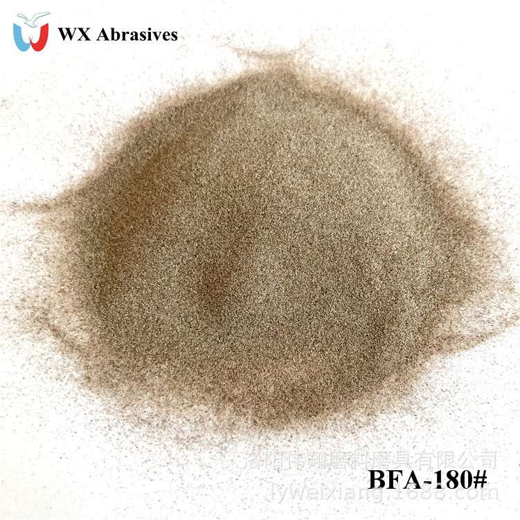 伟翔磨料一级棕刚玉 钢件铁件模具轮毂喷砂磨料 一级金刚砂180目