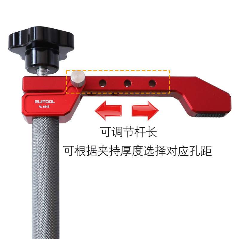 木工桌面快速定位夹洞洞桌卡榫可调压板木板压料工作台固定夹压块