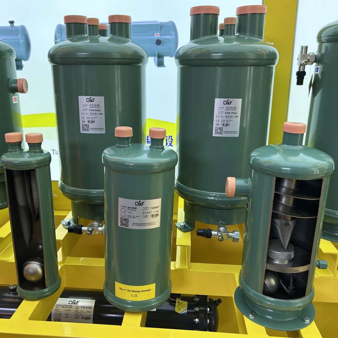 O&F欧达法斯克油分离器F-8613Q/2 F-8625Q/2 并联机组 储油式油分