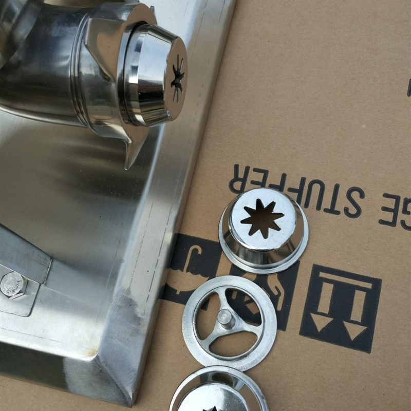 304不锈钢材料油条机嘴,拉丁果机嘴, 一套4模具
