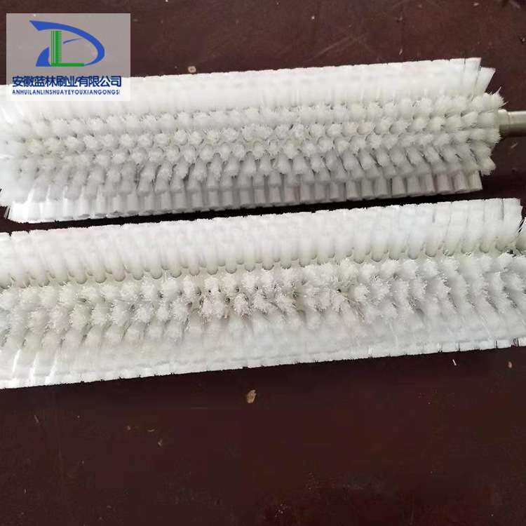 工业毛刷辊 尼龙丝小型清洗机空心毛刷轮毛刷滚尼龙刷滚刷