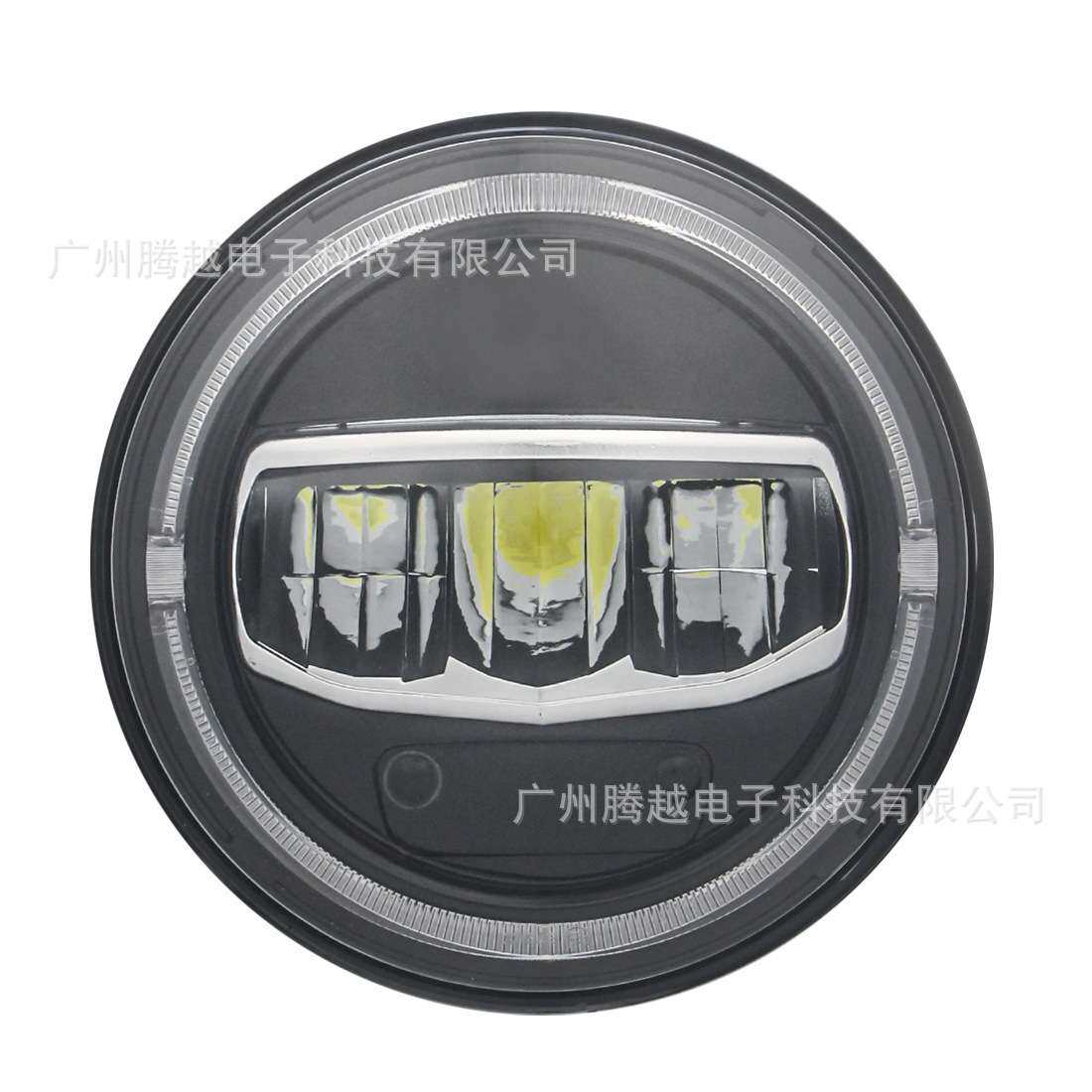 汽车LED大灯7寸60w超亮PC面盖IP67防水防震远近光圆大灯厂家直销