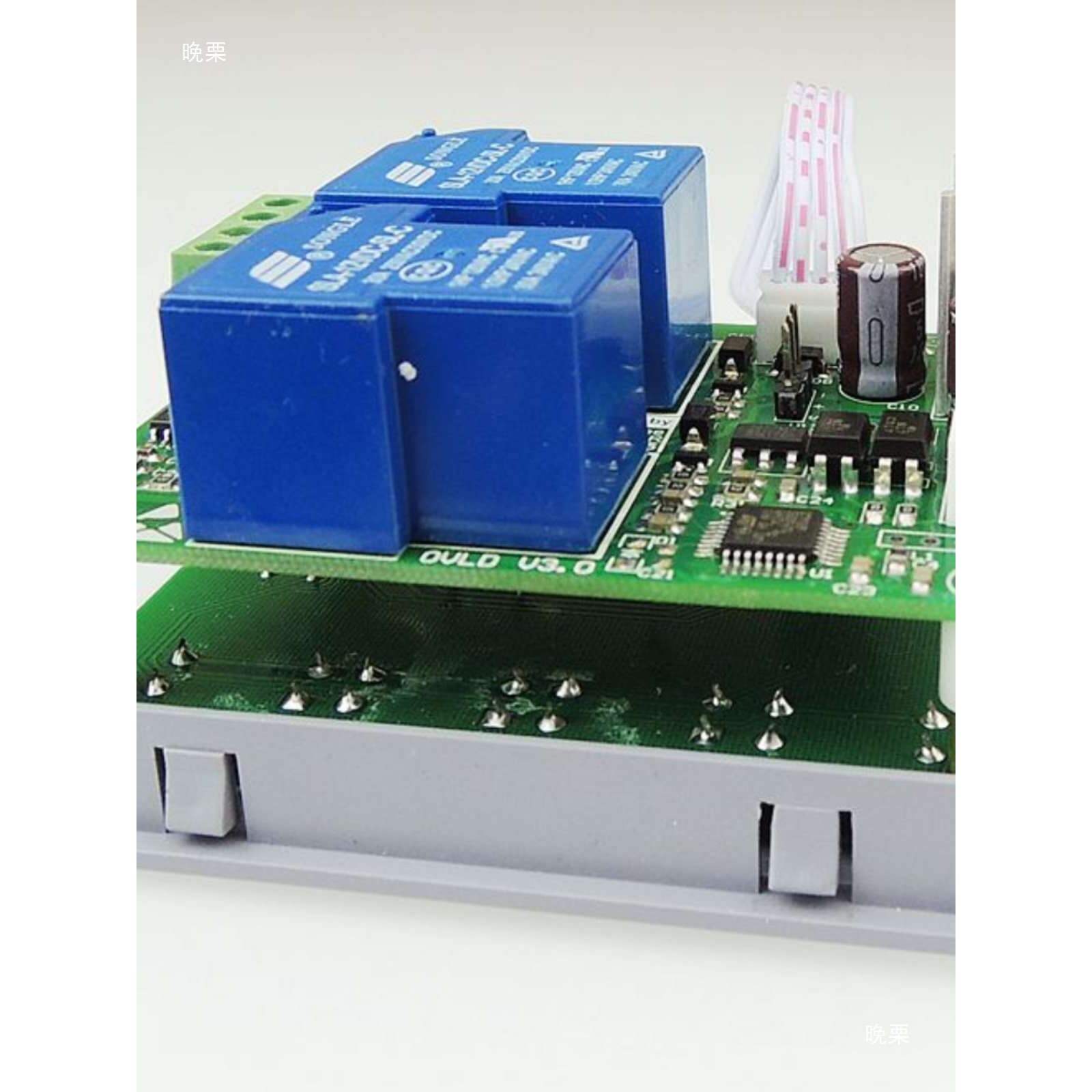 24V10A可调过流保护器数显直流电机堵转保护过载带正反转开关OVLD